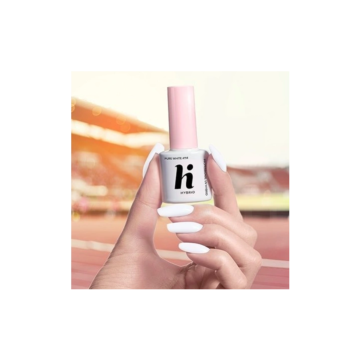 HI HYBRID Lakier hybrydowy 114 Pure White 5ml