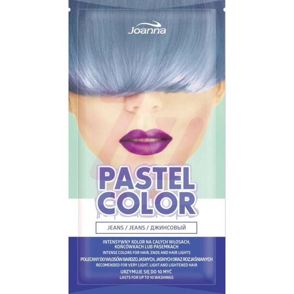JOANNA Pastel Color szamponetka koloryzująca do włosów Jeans 35g