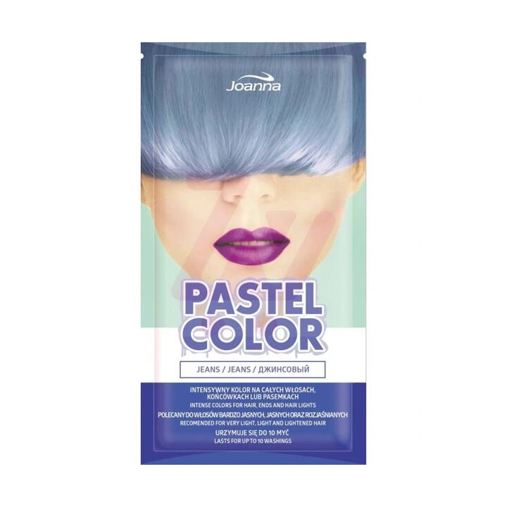 JOANNA Pastel Color szamponetka koloryzująca do włosów Jeans 35g