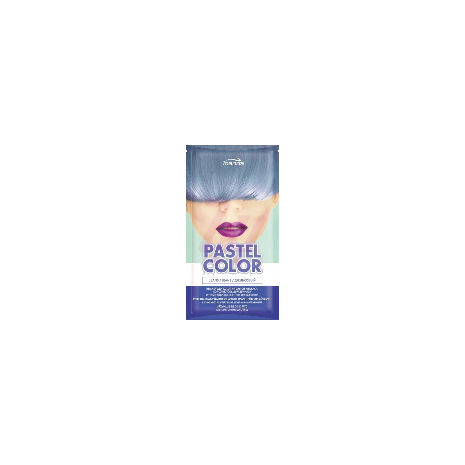JOANNA Pastel Color szamponetka koloryzująca do włosów Jeans 35g