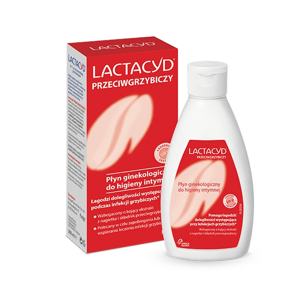 LACTACYD Przeciwgrzybiczy płyn do higieny intymnej 200ml