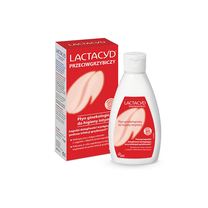 LACTACYD Przeciwgrzybiczy płyn do higieny intymnej 200ml