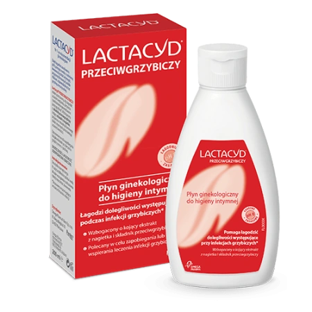 LACTACYD Przeciwgrzybiczy płyn do higieny intymnej 200ml