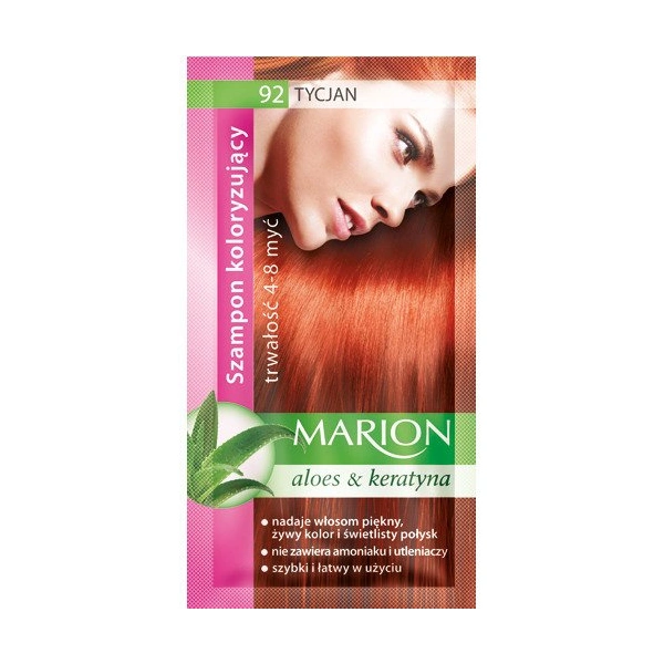MARION szampon koloryzujący 92 Tycjan 40ml