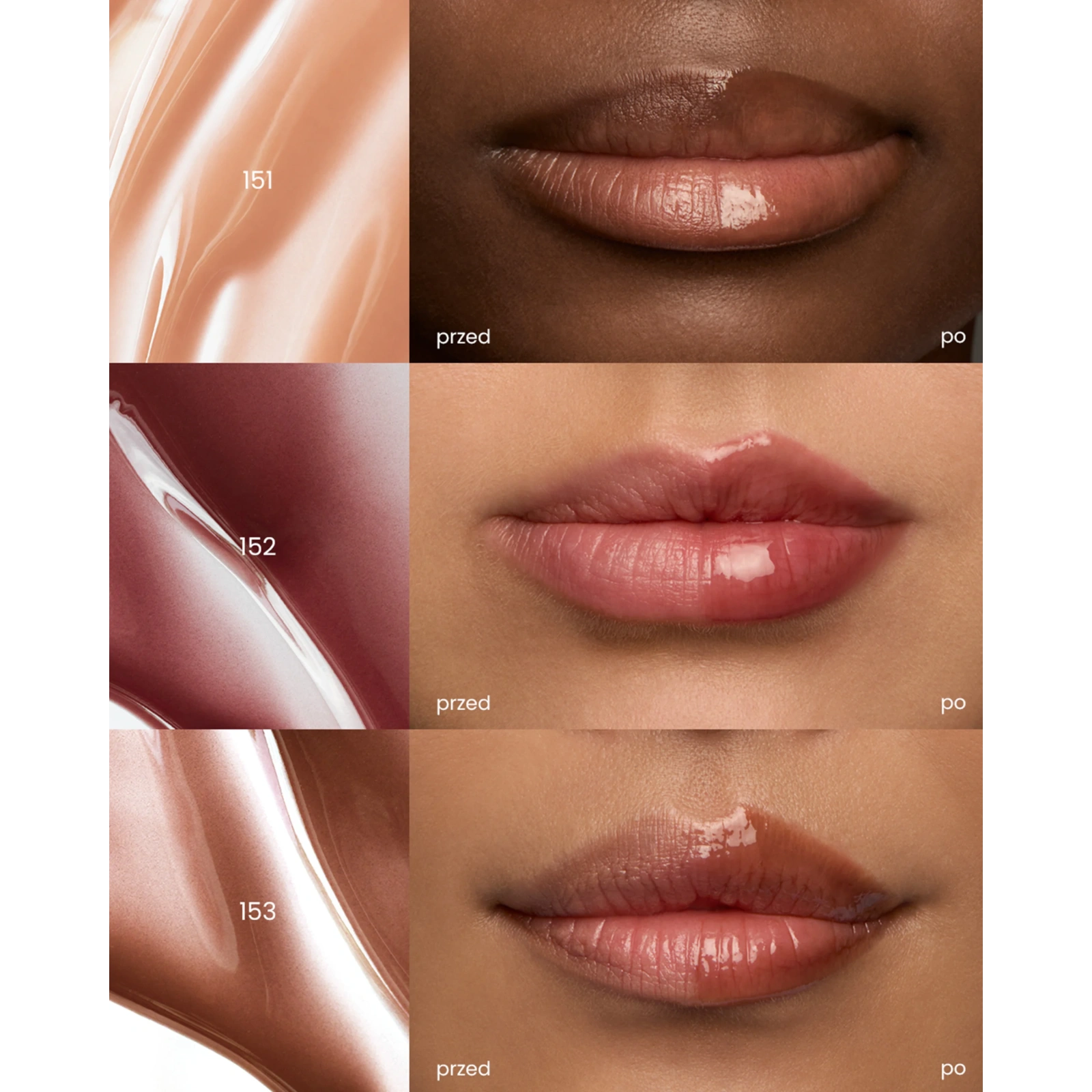 INGLOT Plumping SPF30 balsam do ust 153 Czekoladowy Nude 10ml