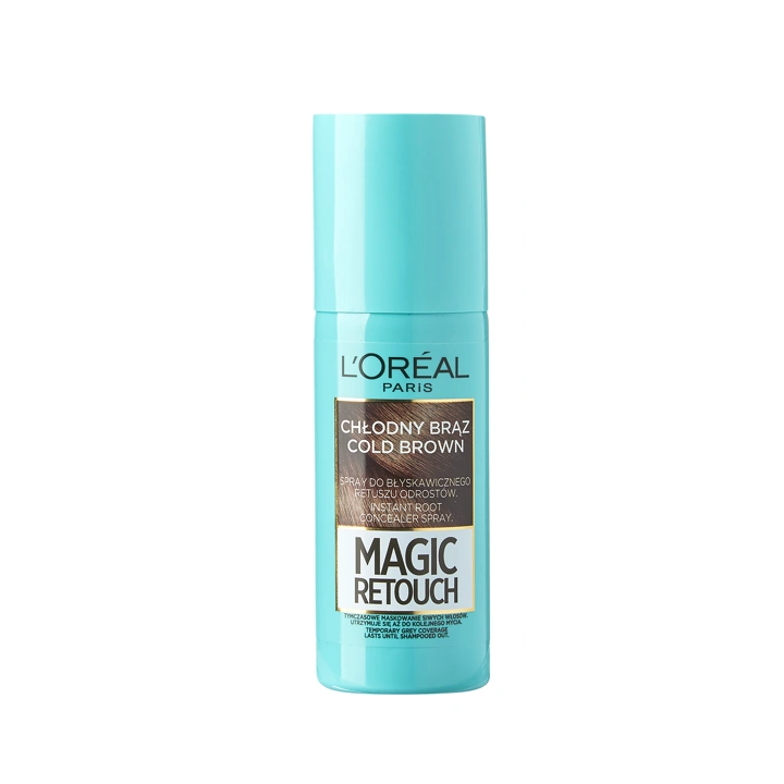 LOREAL Magic Retouch retusz odrostów Chłodny Brąz 75ml
