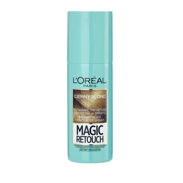 LOREAL Magic Retouch spray maskujący odrosty Ciemny Blond 75ml