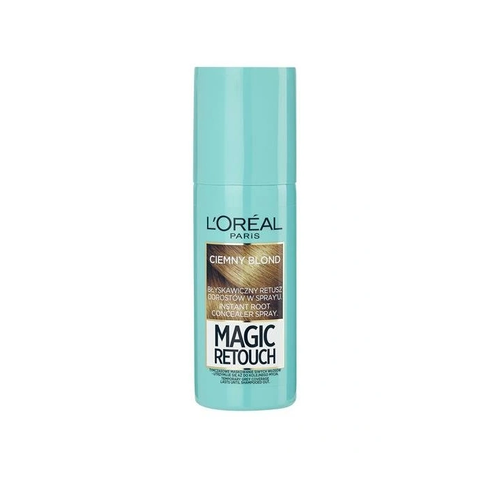 LOREAL Magic Retouch spray maskujący odrosty Ciemny Blond 75ml