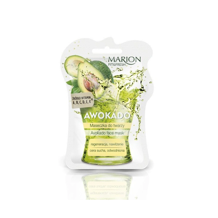 MARION Fit&Fresh maseczka do twarzy Awokado 7,5ml