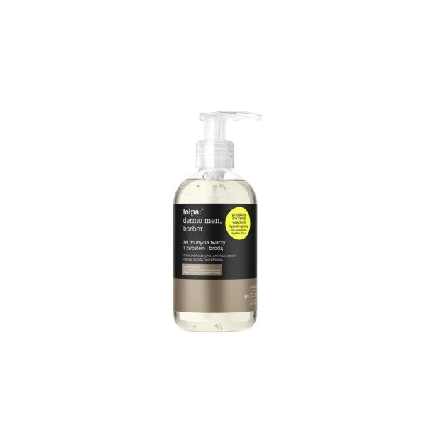 TOŁPA Dermo Men Barber żel do mycia twarzy z zarostem i brodą 150ml