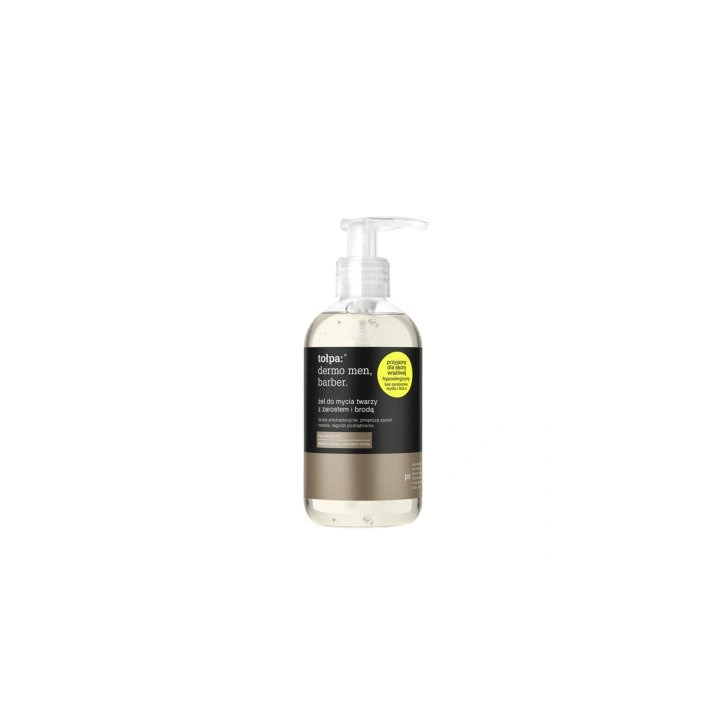 TOŁPA Dermo Men Barber żel do mycia twarzy z zarostem i brodą 150ml