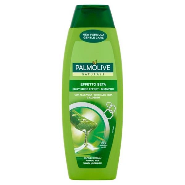 PALMOLIVE Naturals aloesowy szampon do włosów normalnych Silky Shine 350ml