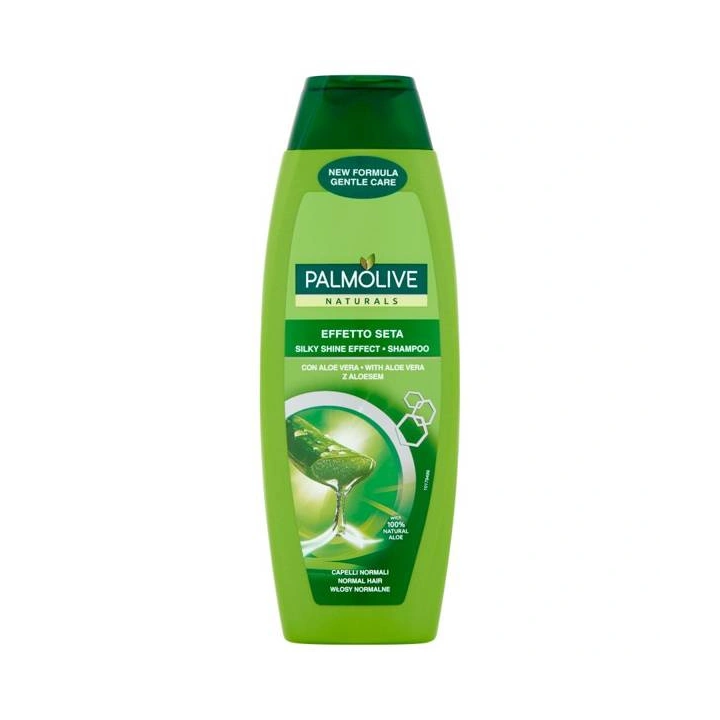 PALMOLIVE Naturals aloesowy szampon do włosów normalnych Silky Shine 350ml