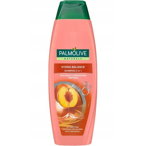 PALMOLIVE Naturals szampon i odżywka do włosów 2w1 Hydra Balance 350ml