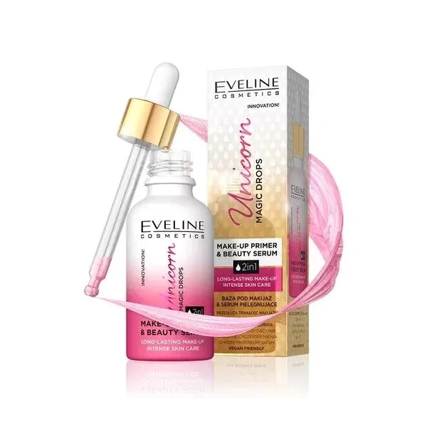 EVELINE Unicorn Magic Drops baza pod makijaż 30ml
