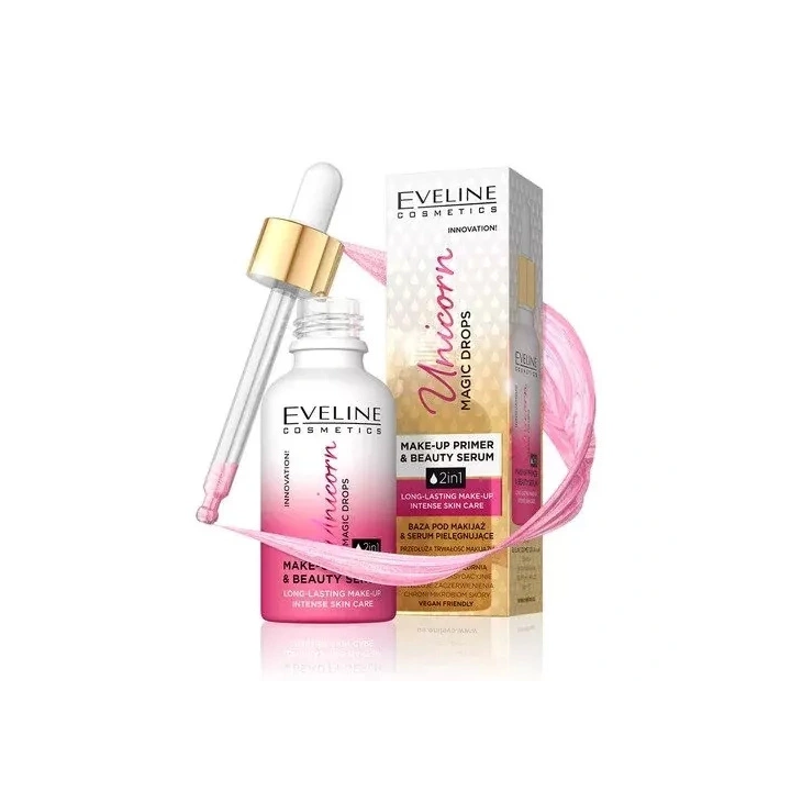 EVELINE Unicorn Magic Drops baza pod makijaż 30ml