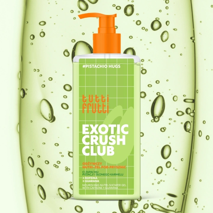 FARMONA Tutti Frutti Exotic Crush Club odżywczy żel pod prysznic Pistacja i Słony Karmel 400ml