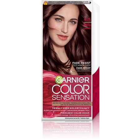 GARNIER Color Sensation krem do włosów 4.15 Mroźny kasztan