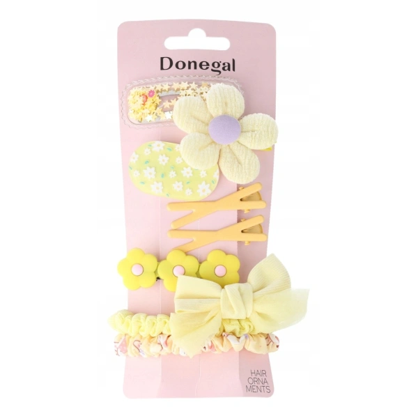 DONEGAL zestaw ozdób do włosów FA-5775 9szt