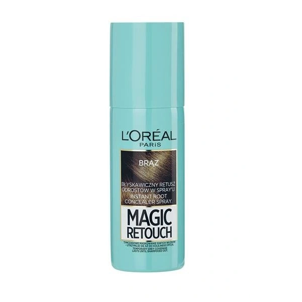 LOREAL Magic Retouch spray maskujący odrosty Brąz 75ml