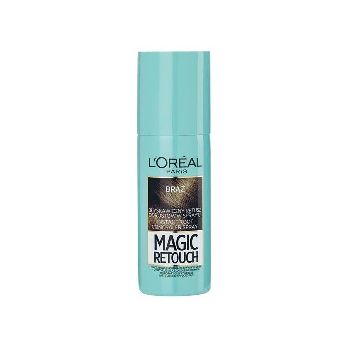LOREAL Magic Retouch spray maskujący odrosty Brąz 75ml