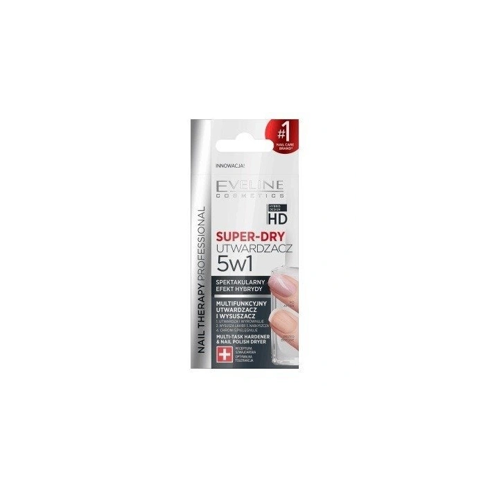 EVELINE Nail Therapy Super-Dry utwardzacz 5w1 12ml