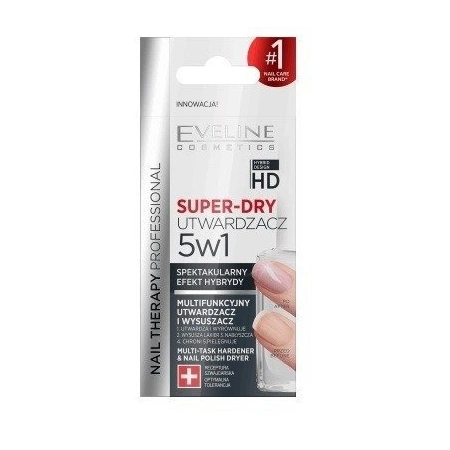 EVELINE Nail Therapy Super-Dry utwardzacz 5w1 12ml