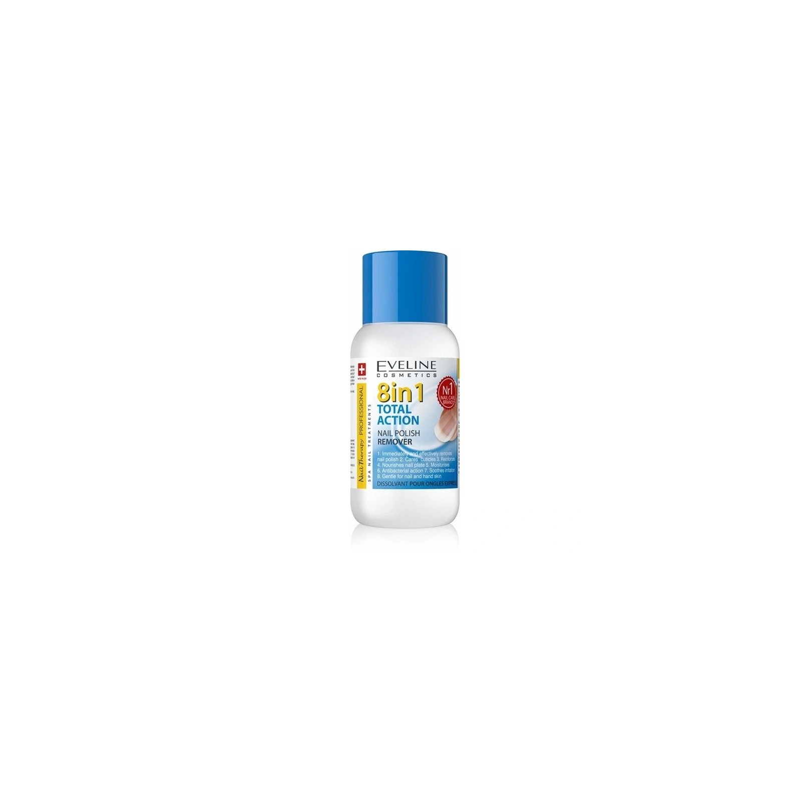 EVELINE 8w1 Total Action zmywacz do paznokci 150ml