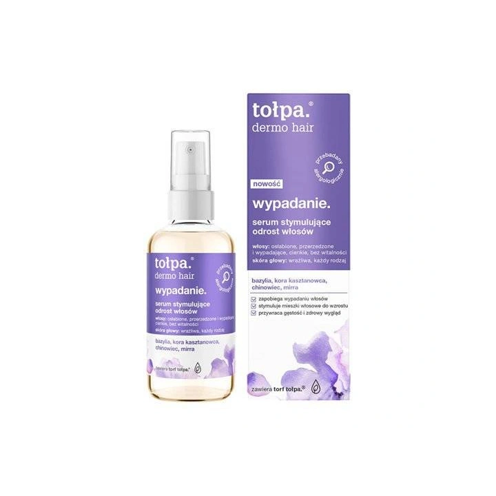 TOŁPA Dermo Hair serum stymulujące odrost włosów 100ml