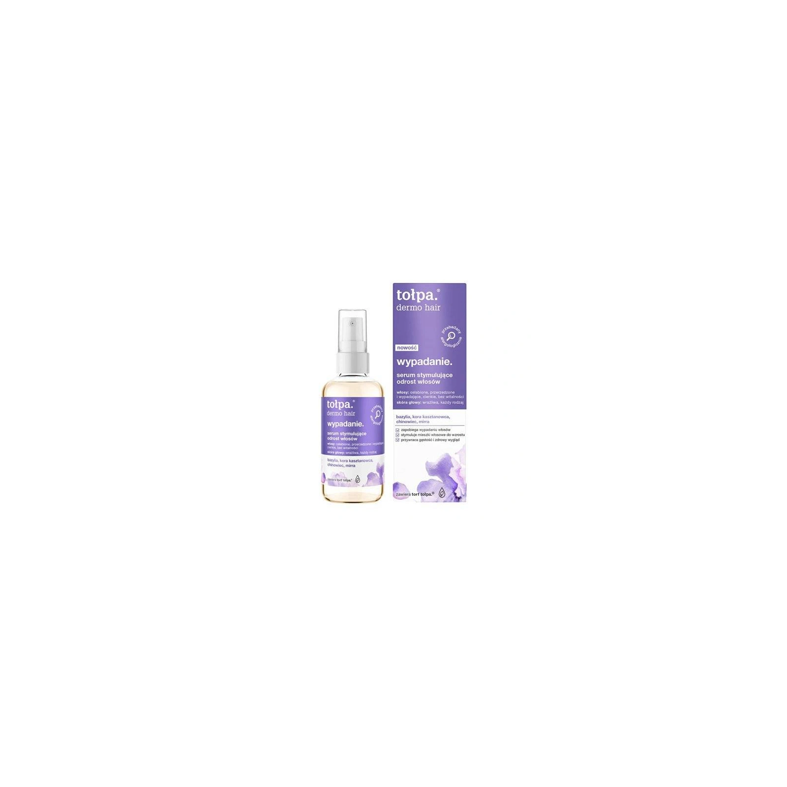 TOŁPA Dermo Hair serum stymulujące odrost włosów 100ml
