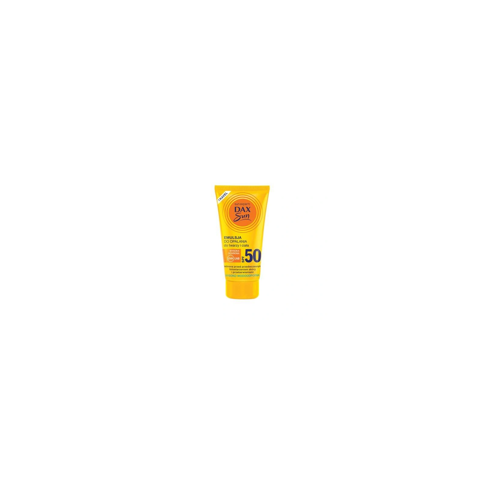 DAX Sun Travel emulsja do opalania SPF50 50ml