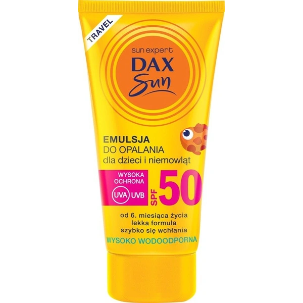 DAX Sun Travel Kids emulsja do opalania SPF50 50ml