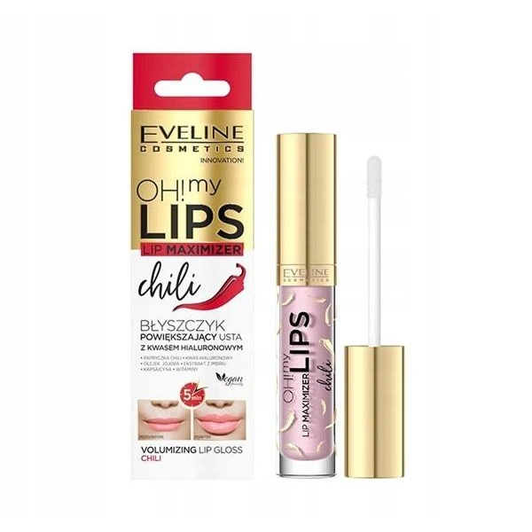 EVELINE Oh My Lips Lip Maximizer błyszczyk Chili 4,5ml