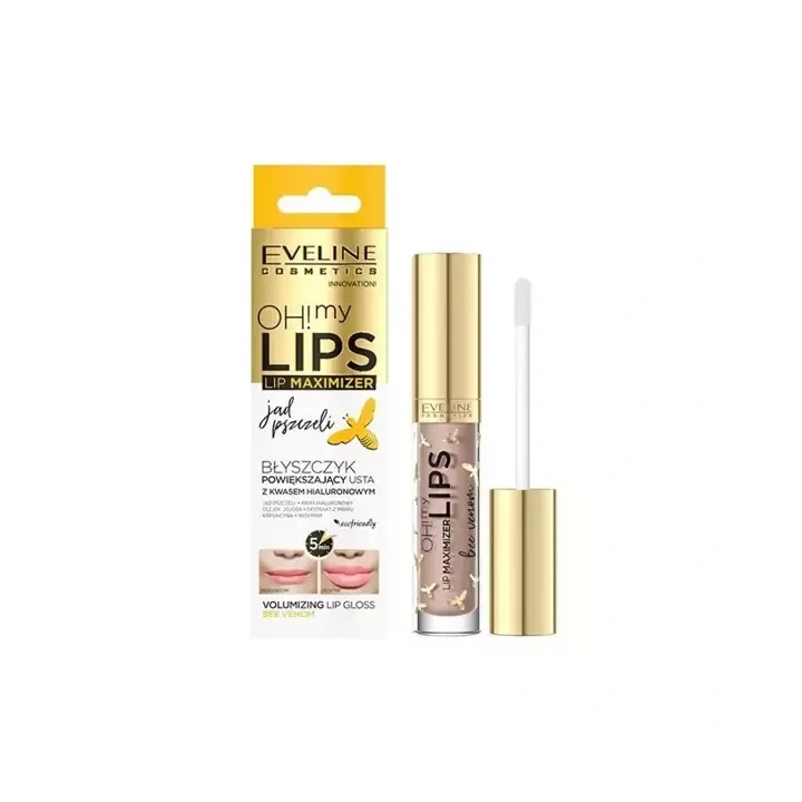 EVELINE Oh My Lips Lip Maximizer błyszczyk Jad Pszczeli 4,5ml