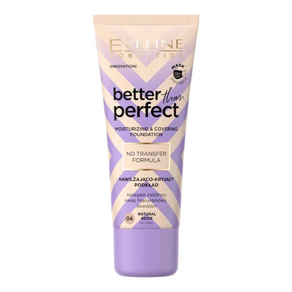 EVELINE Better Than Perfect podkład do twarzy 04 Natural Beige 30ml