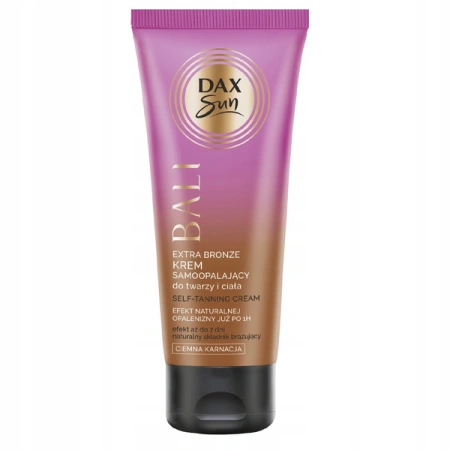 DAX Sun Bali krem samoopalający ciemna karnacja 75ml