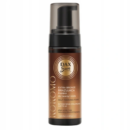 DAX Sun brązująca pianka do twarzy i ciała Extra Dark Kokomo 160ml