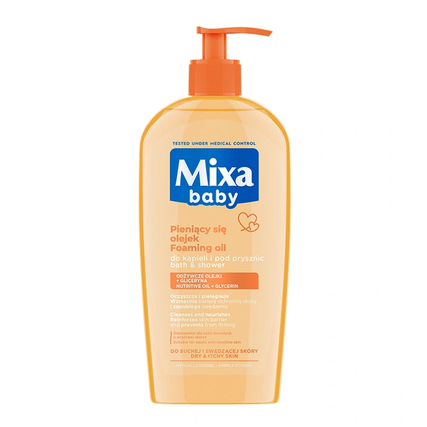 MIXA Baby delikatny płyn do kąpieli z olejkiem 400ml