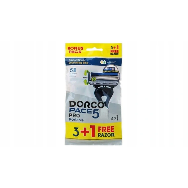 DORCO Men Pace5 Pro maszynkI do golenia 3+1szt