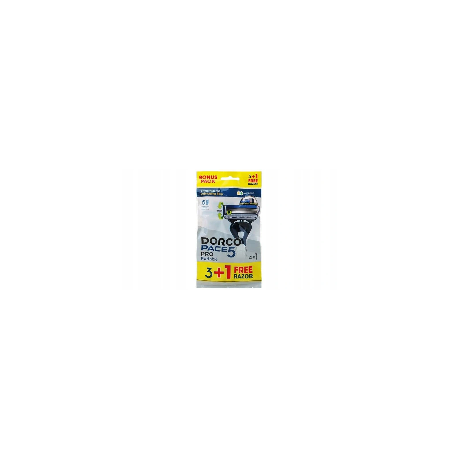 DORCO Men Pace5 Pro maszynkI do golenia 3+1szt