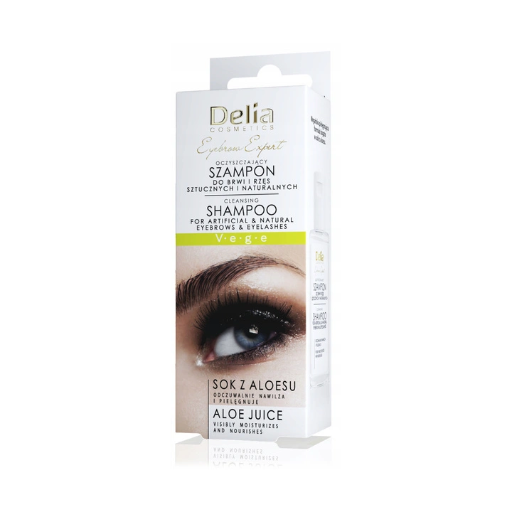DELIA Eyebrow Expert szampon do brwi i rzęs Im Vegan 50ml