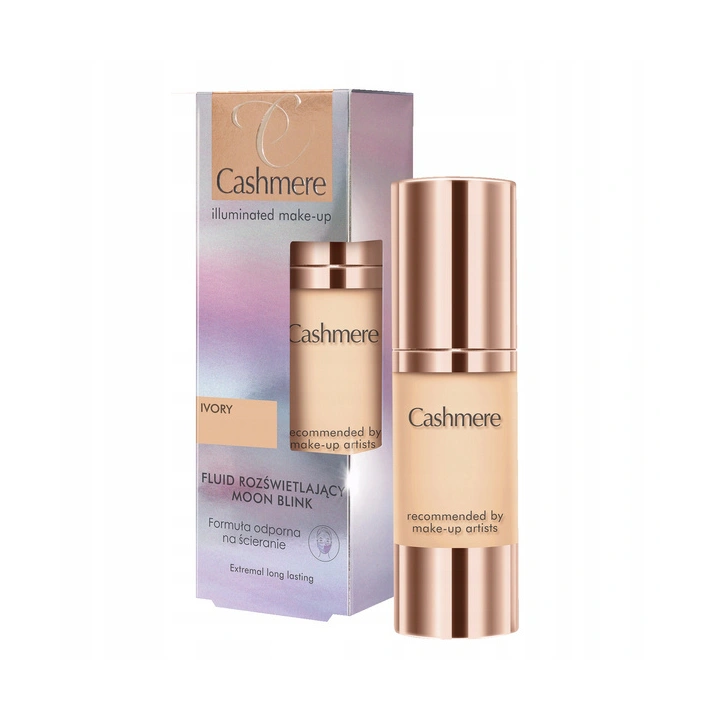 DAX Cashmere Moon Blink rozświetlacjący fluid do twarzy 01 Ivory 30ml