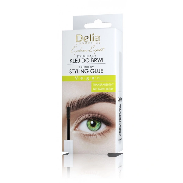 DELIA Eyebrow Expert klej do brwi stylizujący transparentny 5g