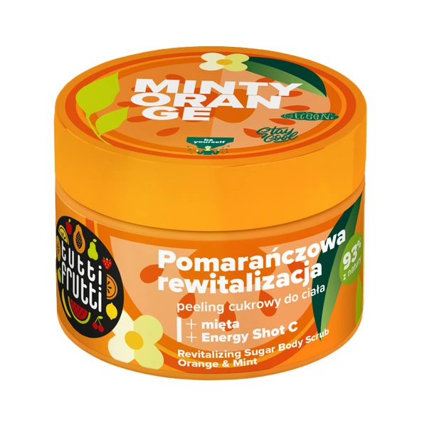 FARMONA Tutti Frutti cukrowy peeling Minty Orange 300g