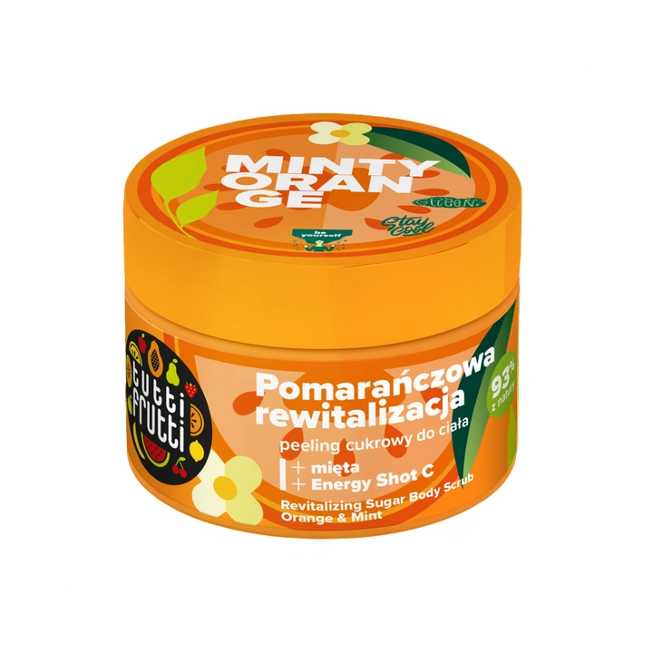 FARMONA Tutti Frutti cukrowy peeling Minty Orange 300g