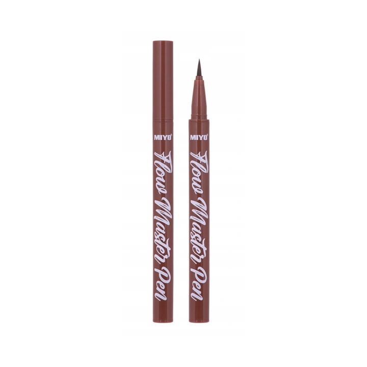 MIYO Flow Master Pen eyeliner w pisaku 01 Tabacco brąz
