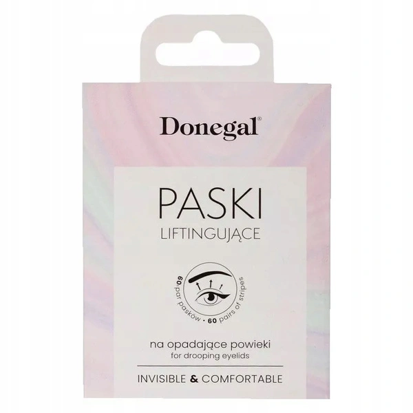 DONEGAL paski liftingujące na opadające powieki bezbarwne 4489 60szt