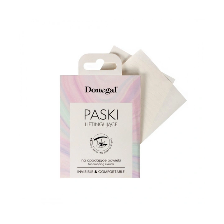 DONEGAL paski liftingujące na opadające powieki bezbarwne 4489 60szt