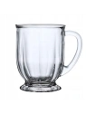 ECARLA kubek z uchem szklanka duża 400ml SZK159