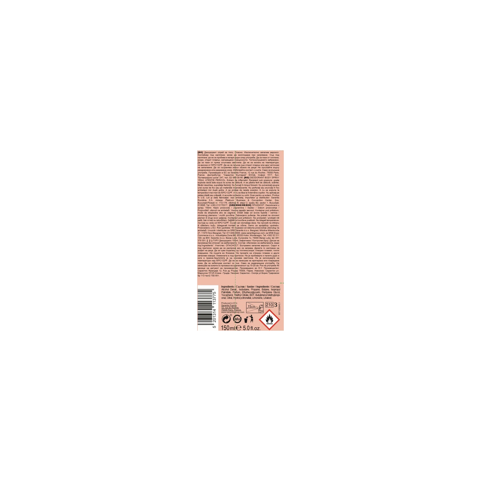 C-THRU Harmony Bliss dezodorant w sprayu 150ml